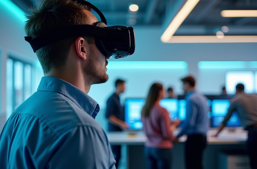 Использование VR и AR для обучения сотрудников через автоматизацию